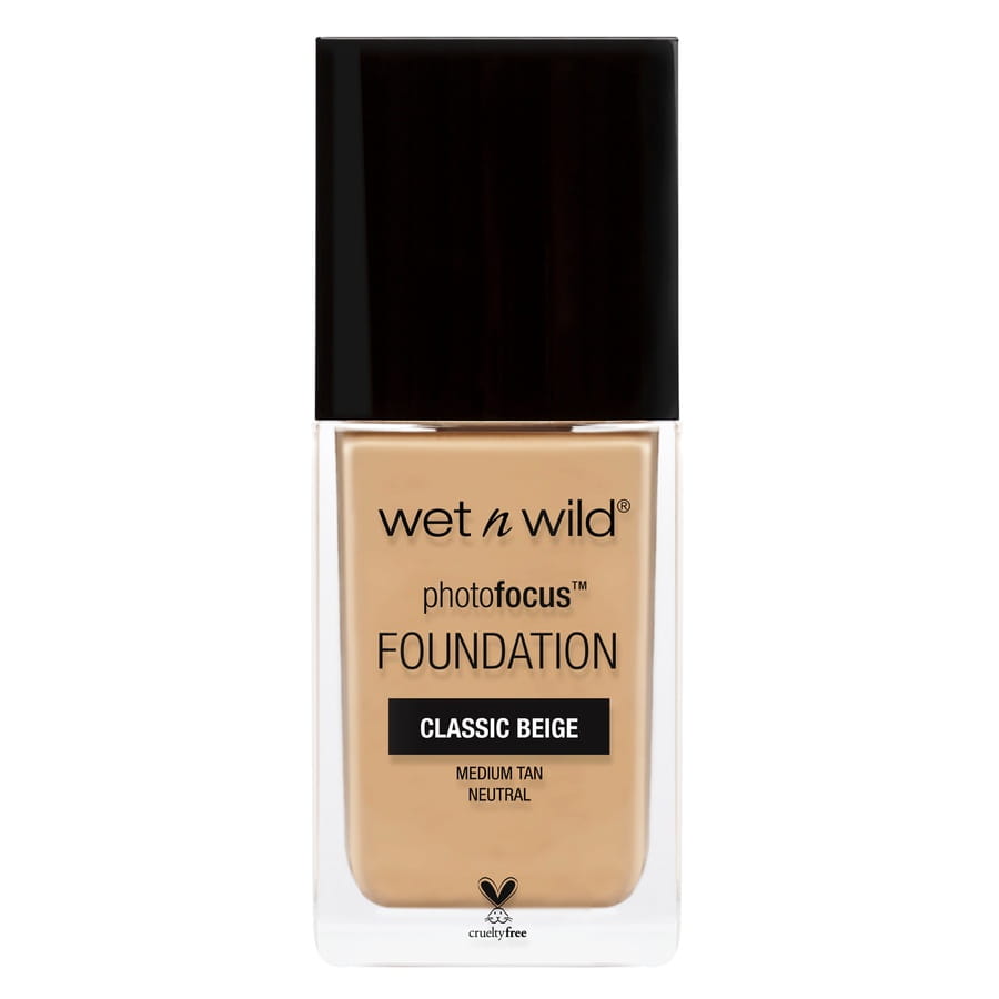 Wet n Wild Photo Focus Foundation, Classic Beige (30 ml)
