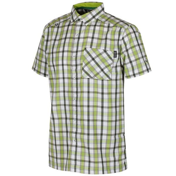 Regatta Mens Mindano III Checked Short Sleeve Shirt