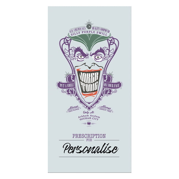 Batman Villains Joker Tonic Towel