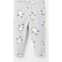 Larch Printed Leggings - GREY PENGUINS