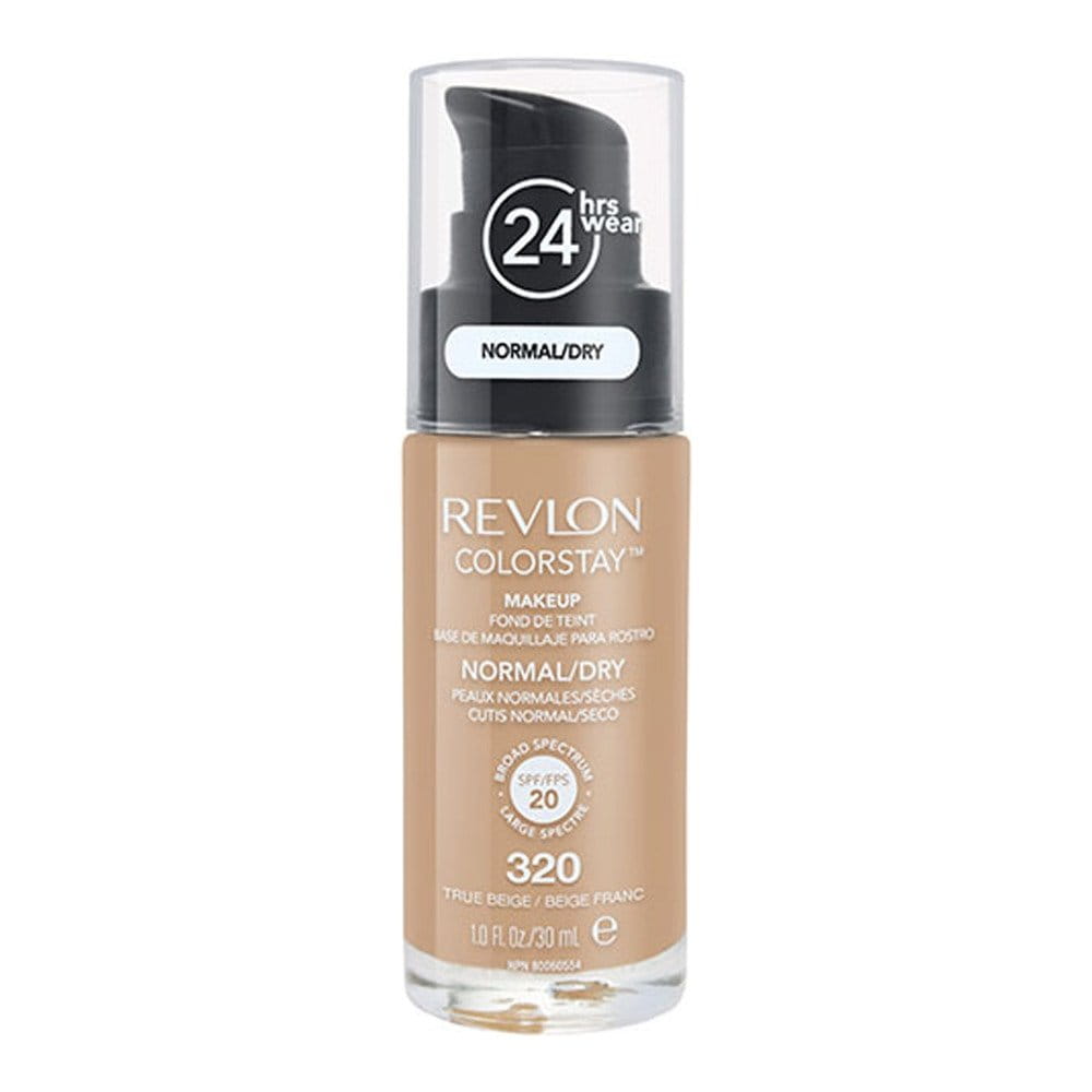 Revlon ColorStay with Pump podkład dla cery normalnej i suchej z pompką 30 ml - 320 True Beige